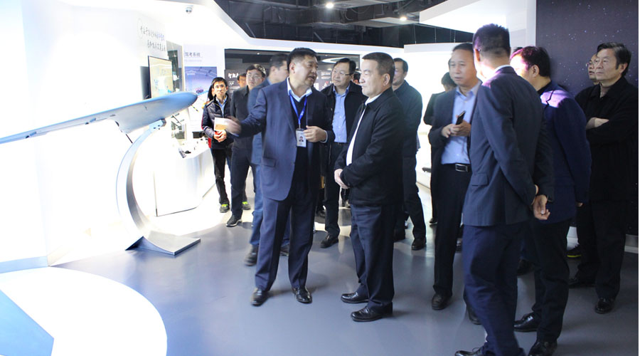 北京市平谷区领导莅临黄金城集团宇达走访考察